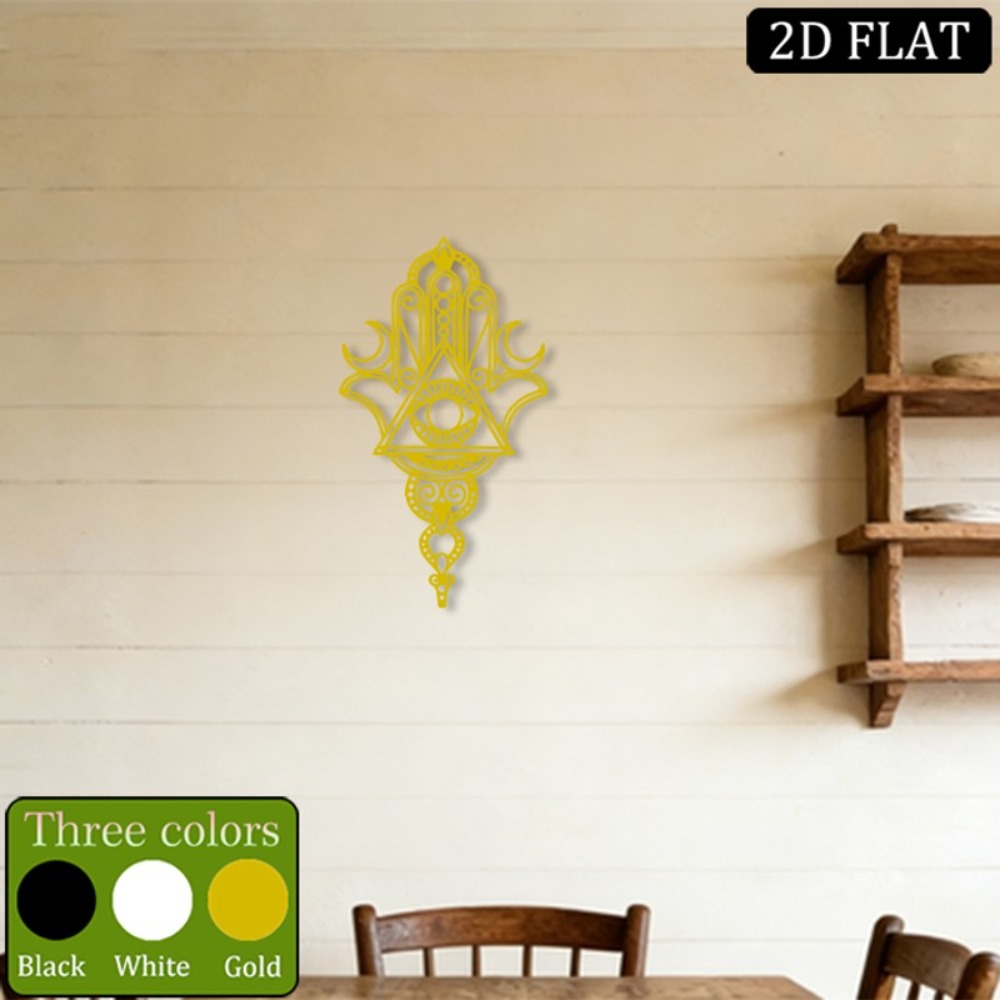 Art & Craft On Wild Animals For Preschoolers - CIFBUY Metal Wall Art Hamsa Evil