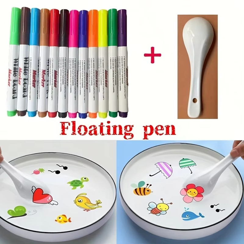 Illustration Marker Set - 1/3/5set Water Painting Floating Pen Children