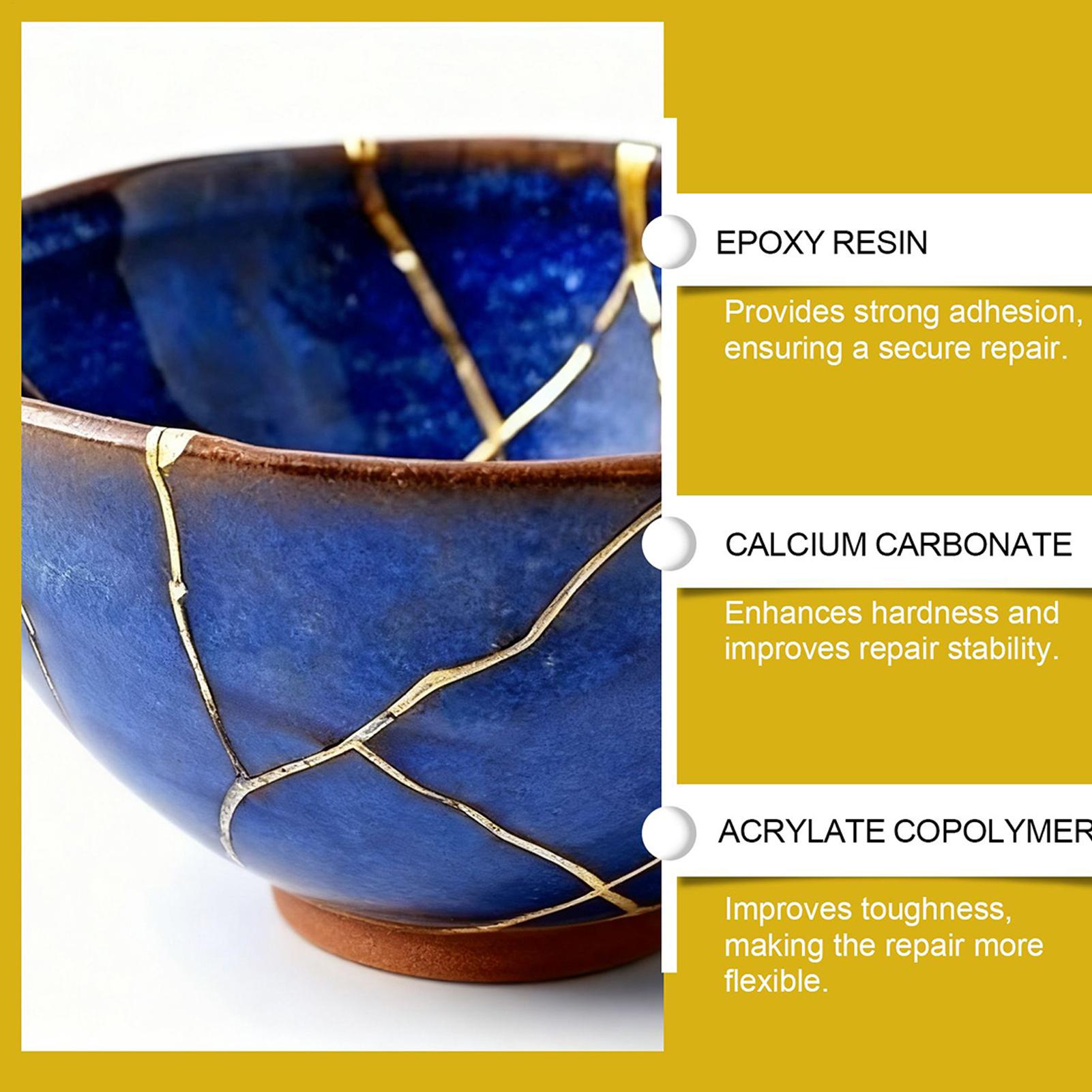 Japanese Pottery Gold Repair K - Art Craft Workshop ulasan dan harga