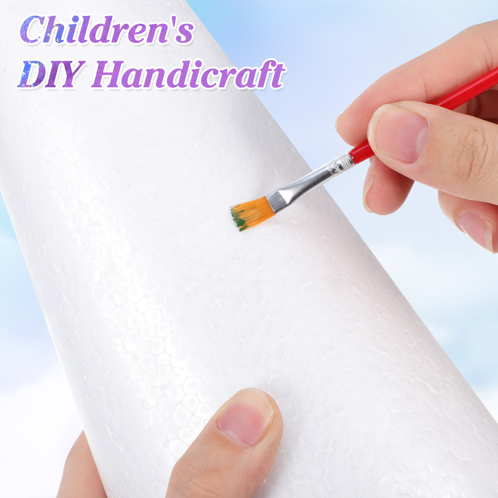 2Pcs Foam Craft Cones 38x13.5c - Art Craft For Christmas ulasan dan harga