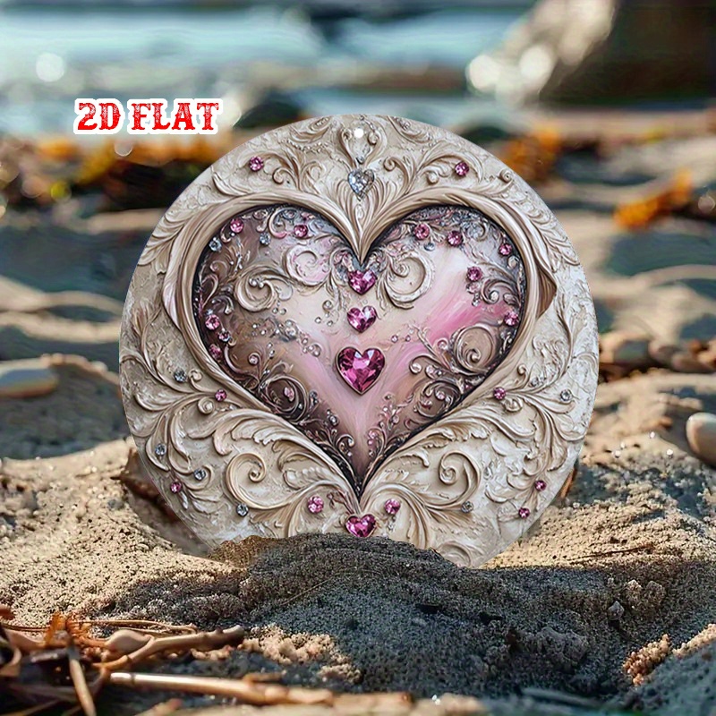 Heart Shaped Iron Wall Art wit - Art Craft Restaurant ulasan dan harga