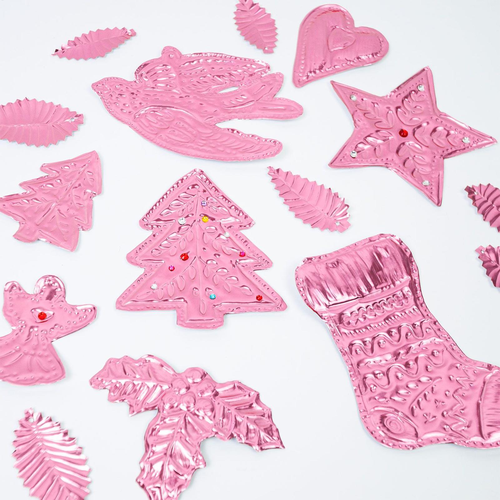 Embossing Foil 8 Pieces Alumin - Art Craft For Christmas ulasan dan harga