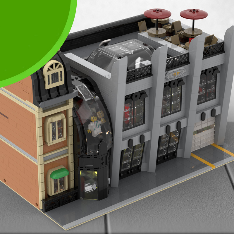 4135pcs MOC Modular Buildings  - Art Craft Museum ulasan dan harga