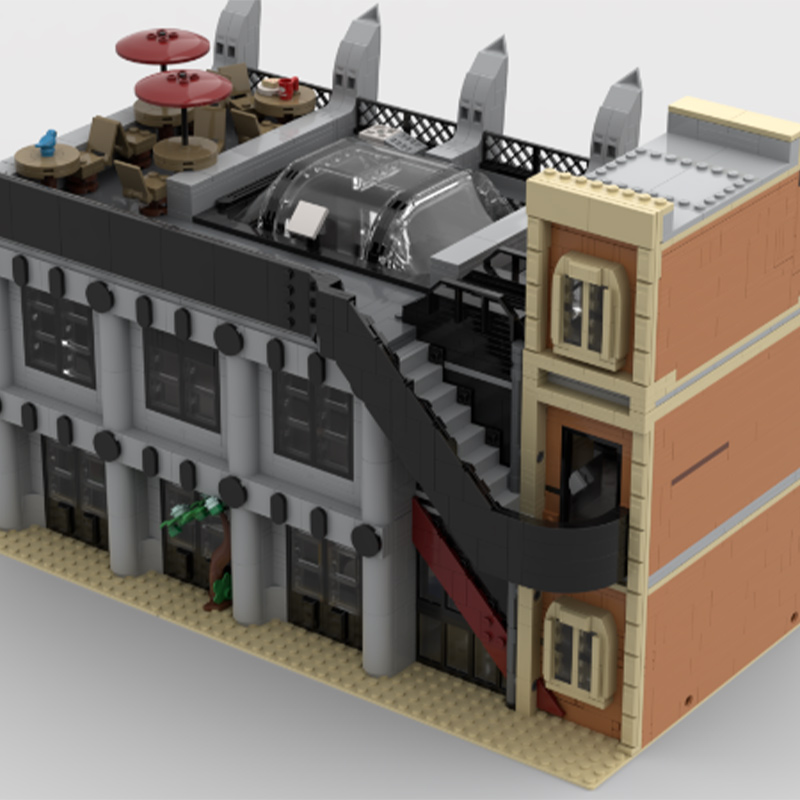 4135pcs MOC Modular Buildings  - Art Craft Museum ulasan dan harga