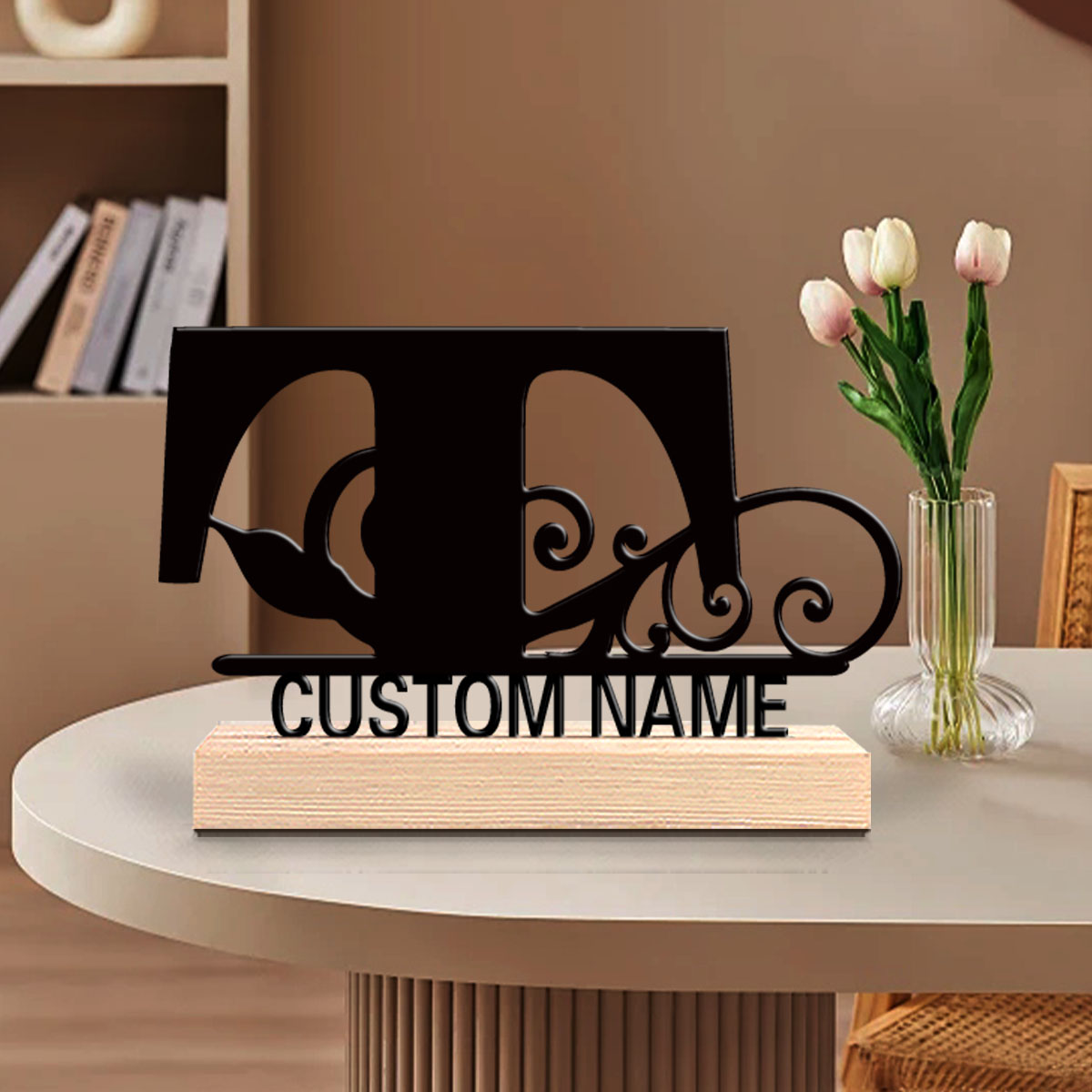 1pc Creative T Custom Letter M - Art Craft Letter T ulasan dan harga