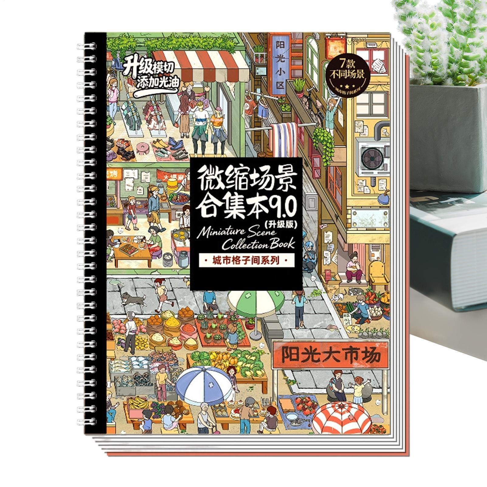 Scene Stickers Cute 3D Visual  - Art Craft Restaurant ulasan dan harga