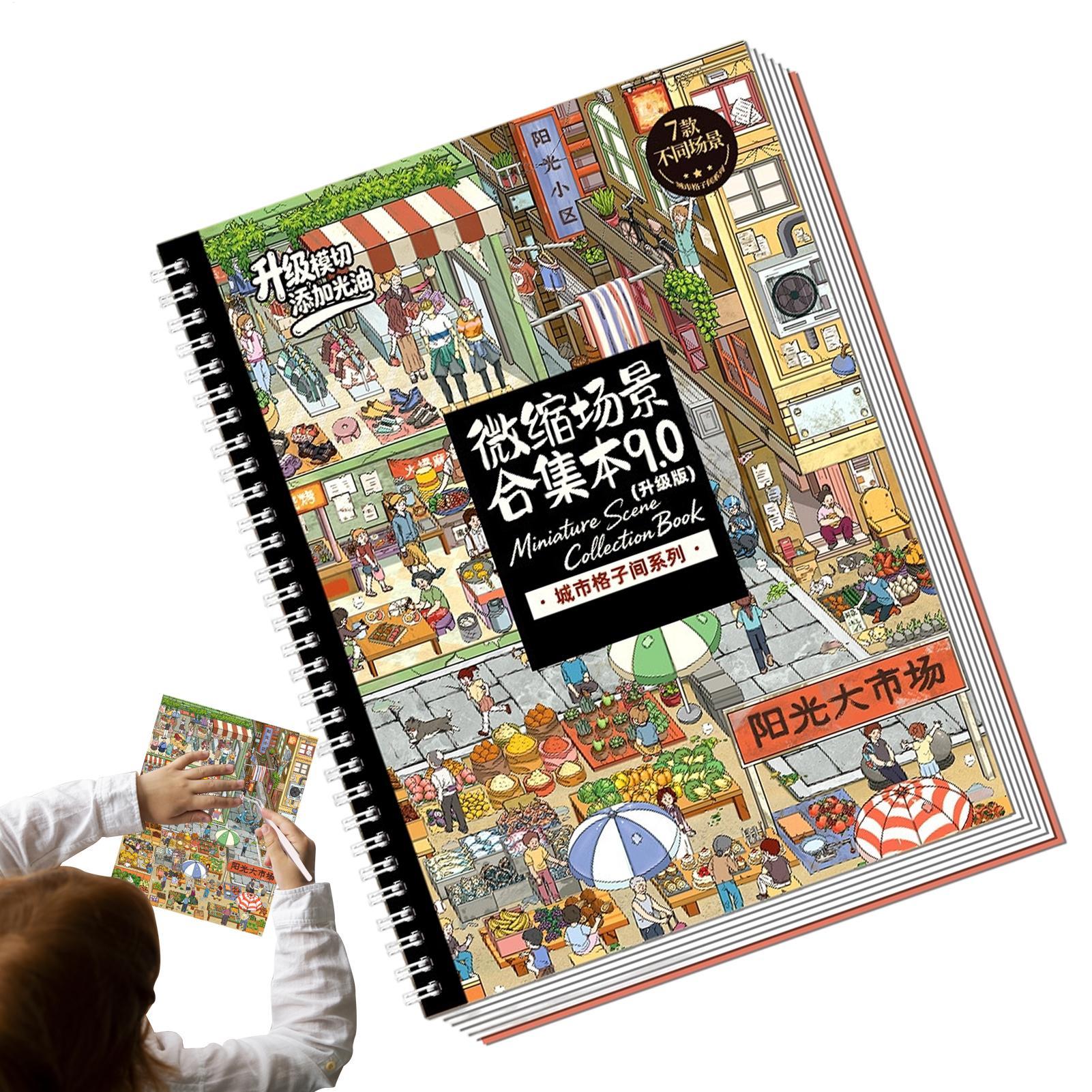 Scene Stickers Cute 3D Visual  - Art Craft Restaurant ulasan dan harga