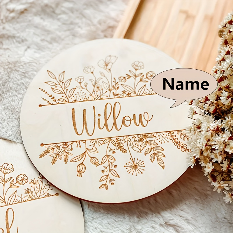 Personalized Floral Engraved N - Art Craft Christmas ulasan dan harga