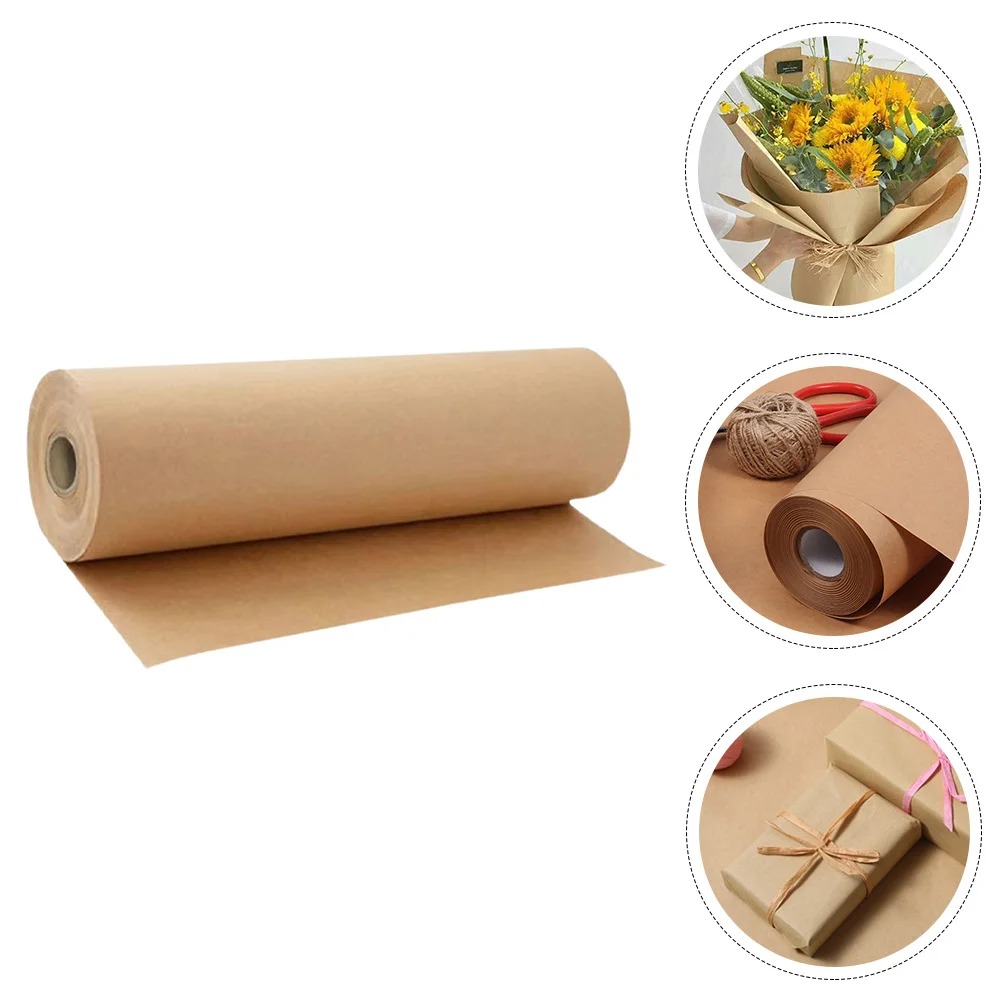 Brown Kraft Paper Ideal for Gi - Art Craft Recycled Materials ulasan dan harga
