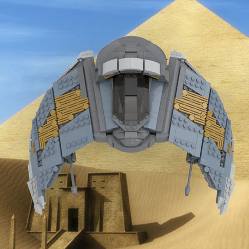 745pcs MOC Space DEATH GLIDER  - Art Craft Idea ulasan dan harga
