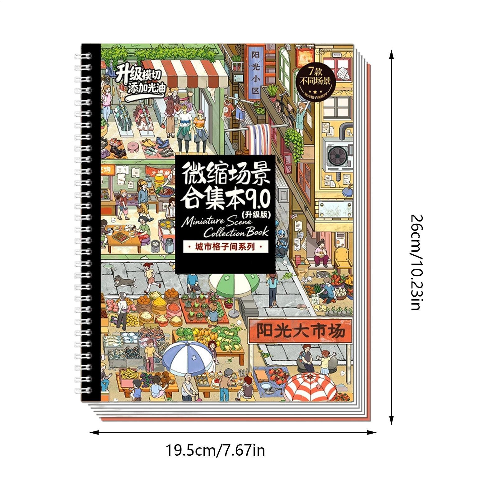 Sticker Scene Cute 3D Visual E - Art Craft Restaurant ulasan dan harga