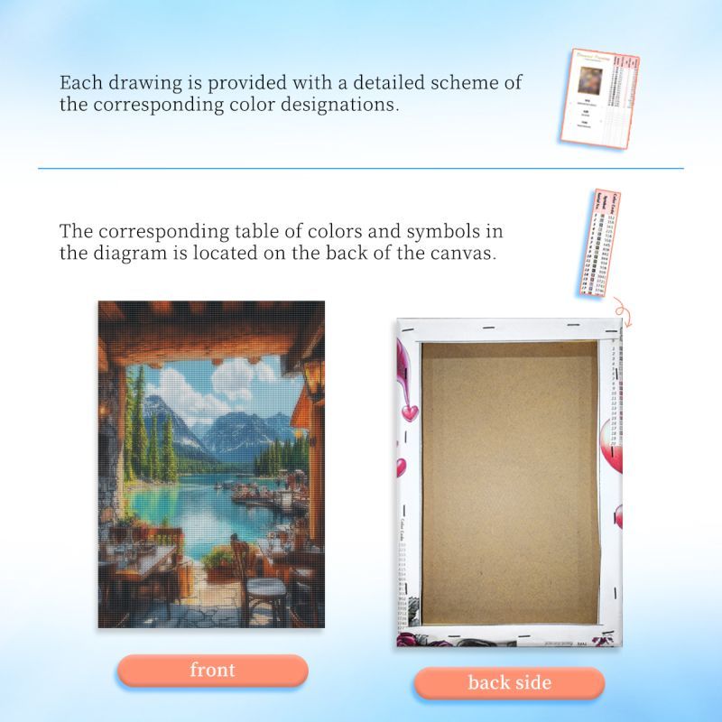 RUOPOTY Framed Holiday Restaur - Art Craft Restaurant ulasan dan harga