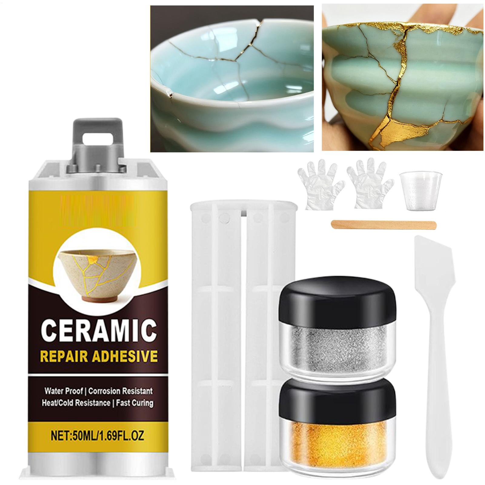 Porcelaine Repair Kit Gold Cer - Art Craft Workshop ulasan dan harga