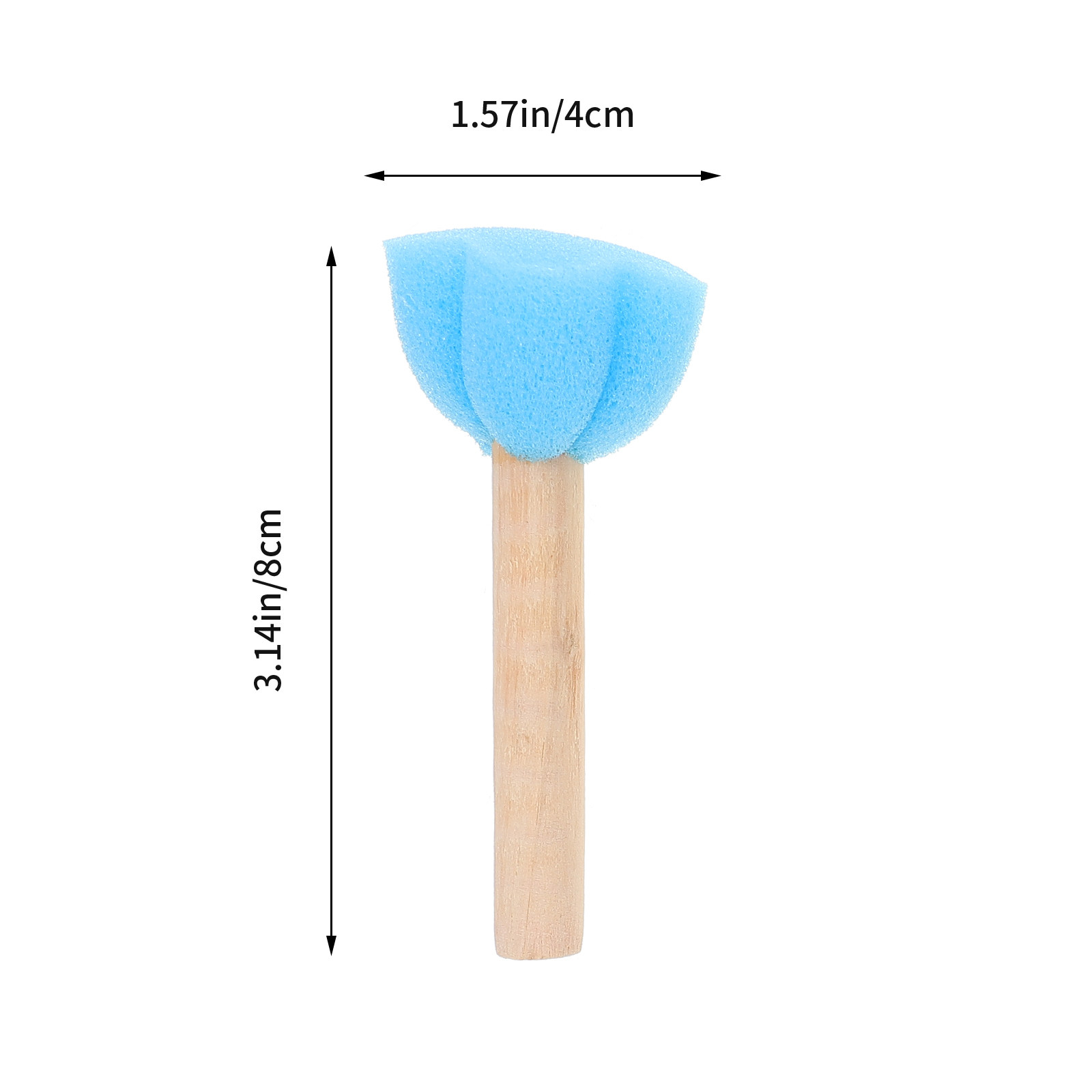 20Pcs Portable Sponge Paint Br - Art Craft Course ulasan dan harga