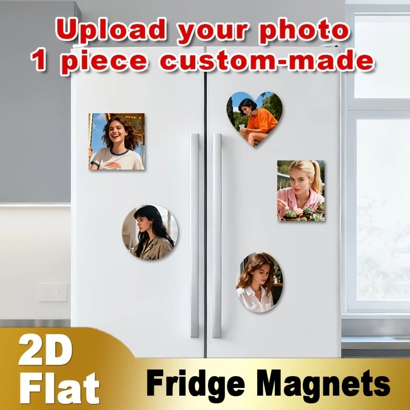 Custom Photo Fridge Magnet 2D  - Art Craft Christmas ulasan dan harga
