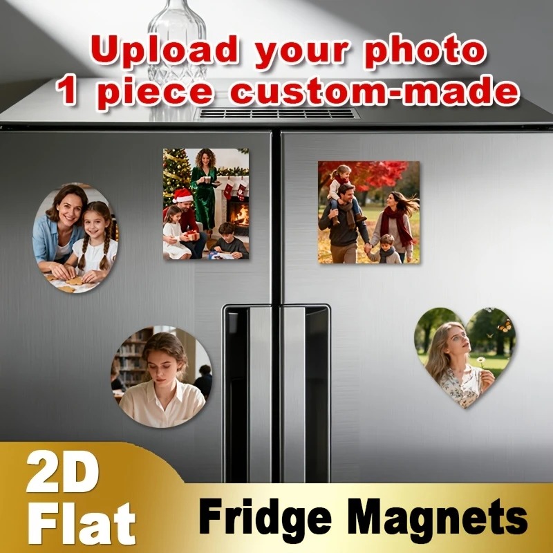 Custom Photo Fridge Magnet 2D  - Art Craft Christmas ulasan dan harga
