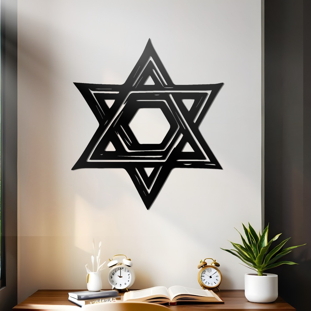 CIFBUY Iron Wall Art Star of D - Art & Craft On Wild Animals For Preschoolers ulasan dan harga