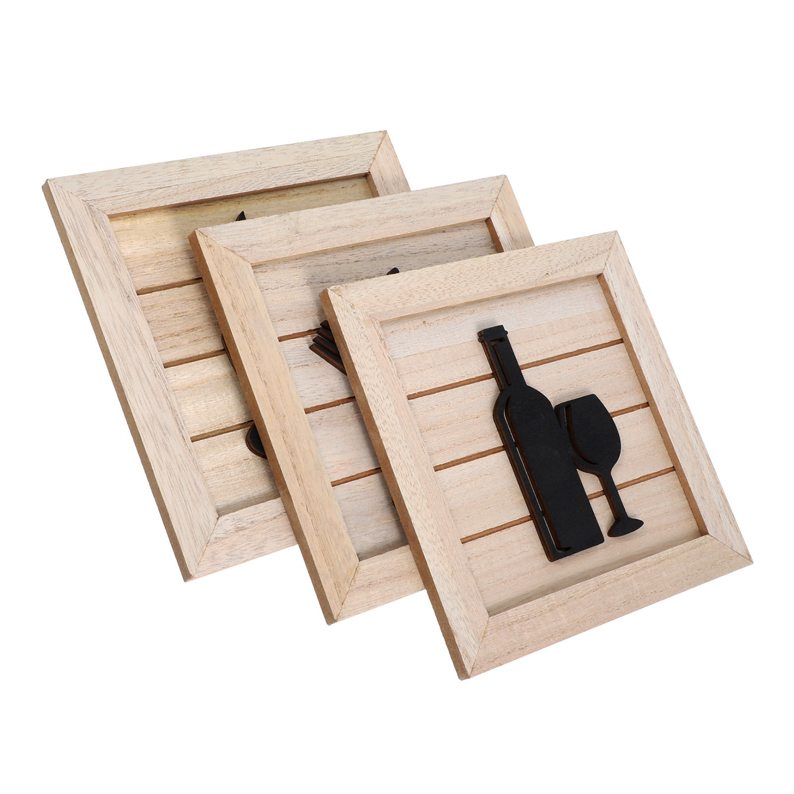 3Pcs Kitchen Fork Knife Wall H - Art Craft Restaurant ulasan dan harga