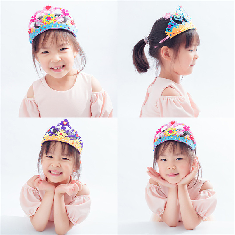 DIY Crafts Toy Crown Creative  - Art Craft Rainbow ulasan dan harga