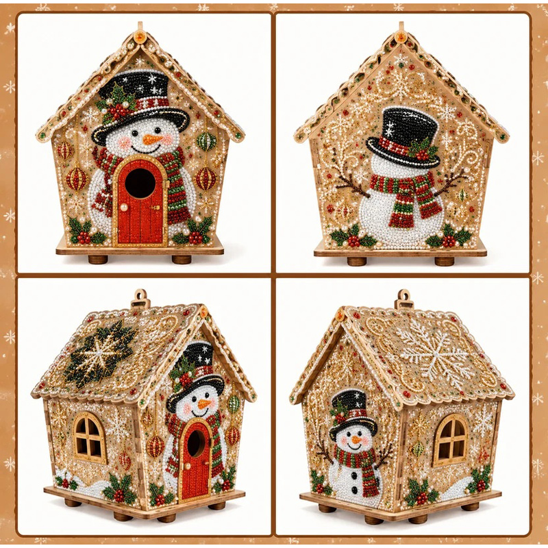 Christmas Cottage Plymagic Diy - Art Craft For Christmas ulasan dan harga