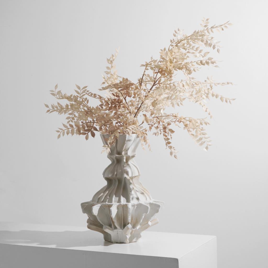 Modern Beige White Art Grid Ce - Art Craft Restaurant ulasan dan harga