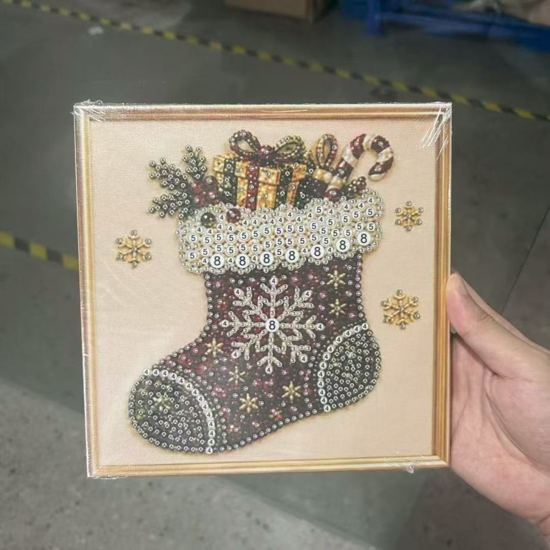 Christmas Pearl Diamond Painti - Art Craft For Christmas ulasan dan harga