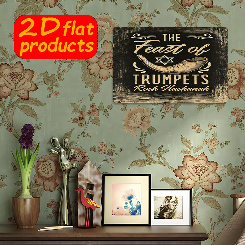 CIFBUY Vintage Metal Wall Art  - Art & Craft On Wild Animals For Preschoolers ulasan dan harga