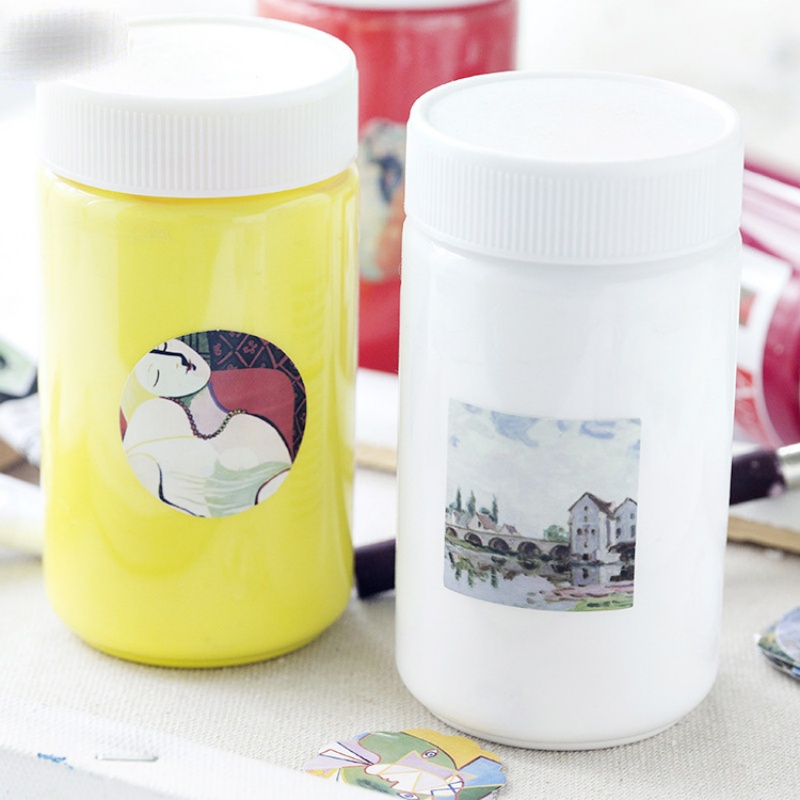 46pcs Art Museum Boxed Sticker - Art Craft Museum ulasan dan harga