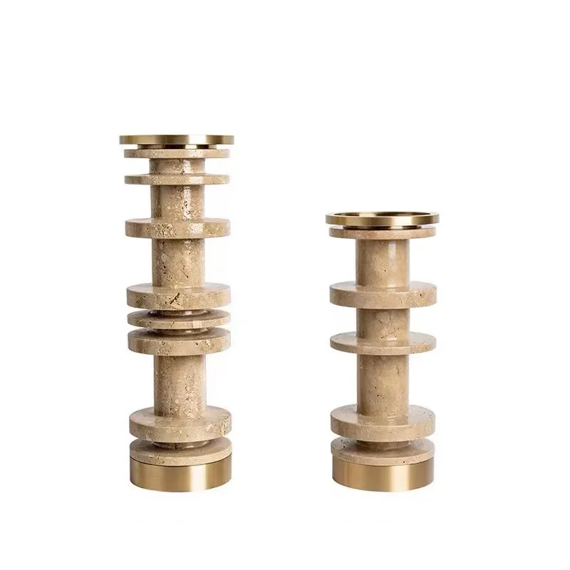 Resin Metal Decorative Candle  - Art Craft Restaurant ulasan dan harga