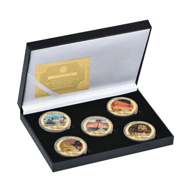 Louvre Museum Gold Foil Commem - Art Craft Museum ulasan dan harga