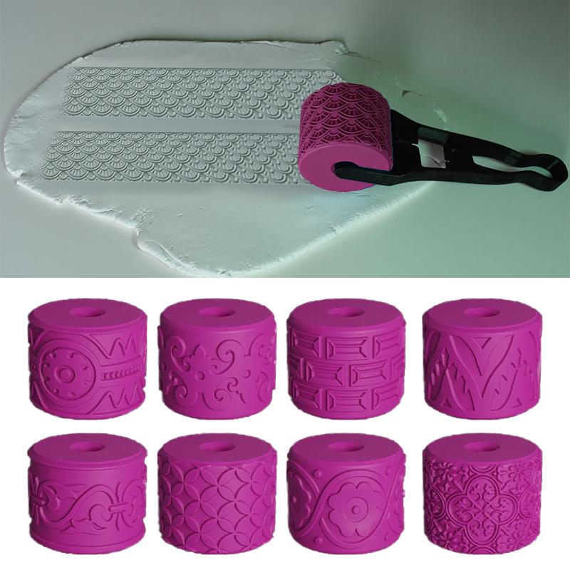 Ceramic Texture Wheel for Clay - Art Craft Workshop ulasan dan harga