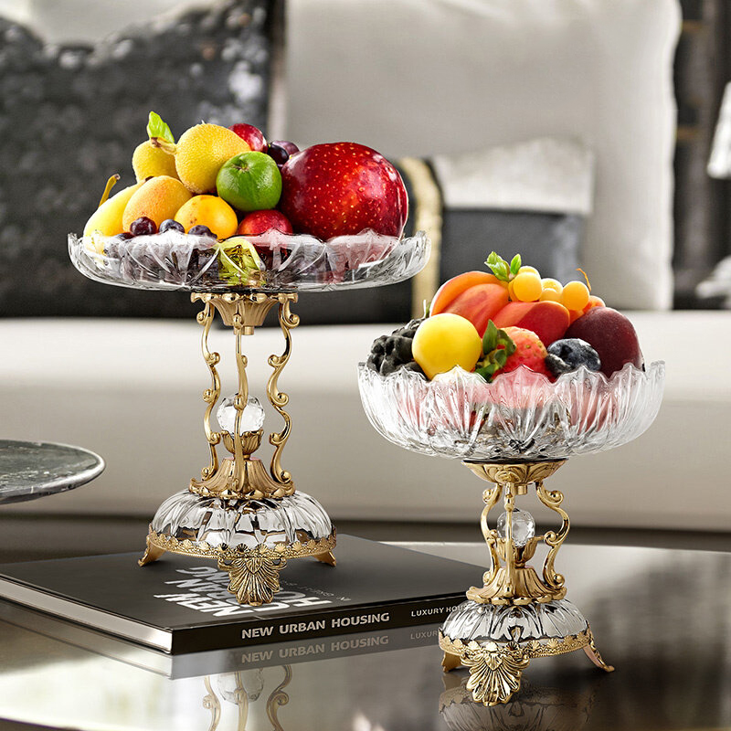 Luxury Copper Fruit Plate Livi - Art Craft Restaurant ulasan dan harga