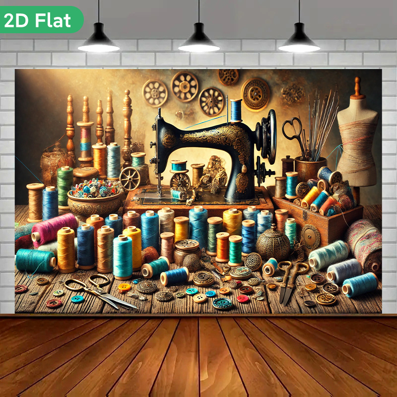 Vintage Retro Sewing Atelier W - Art Craft Workshop ulasan dan harga