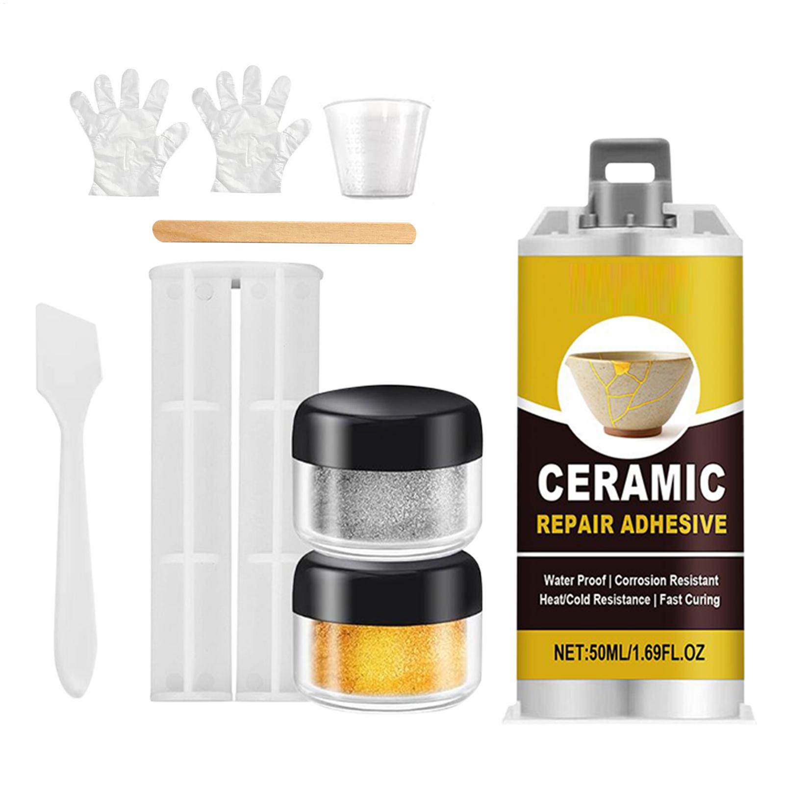 Kintsugi Repair Kit Gold Ceram - Art Craft Workshop ulasan dan harga