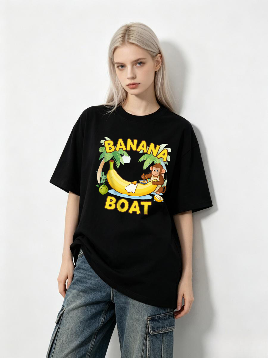 T Shirts Woman Cotton Slub Vin - Art Craft Letter T ulasan dan harga