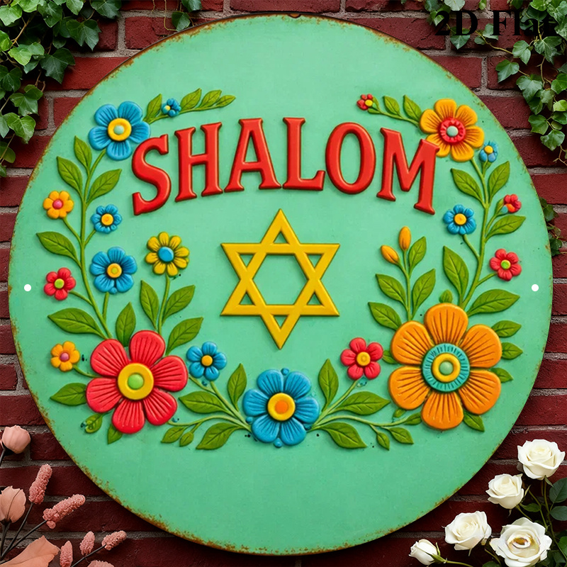 CIFBUY  Shalom Star of David A - Art & Craft On Wild Animals For Preschoolers ulasan dan harga