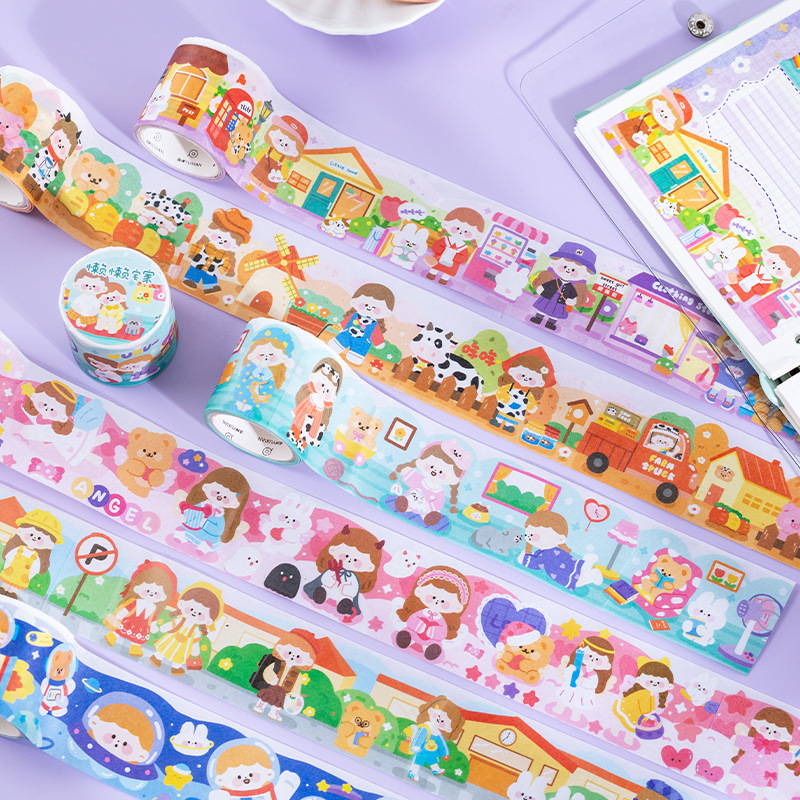 1 Roll Qicai Art Museum Series - Art Craft Museum ulasan dan harga