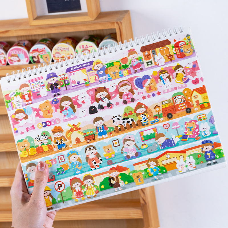 1 Roll Qicai Art Museum Series - Art Craft Museum ulasan dan harga