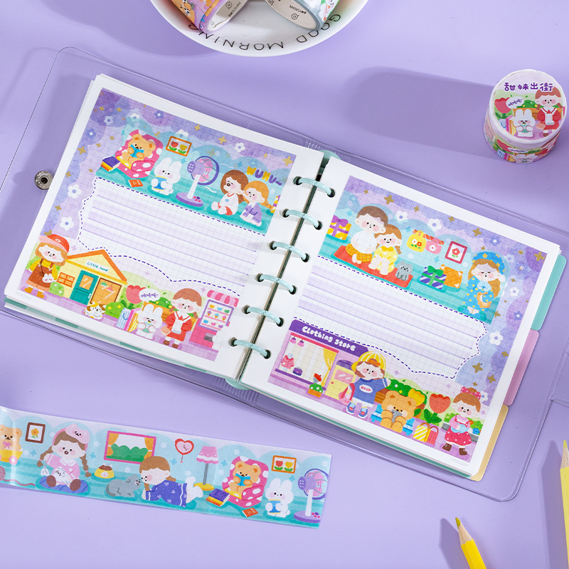 1 Roll Qicai Art Museum Series - Art Craft Museum ulasan dan harga