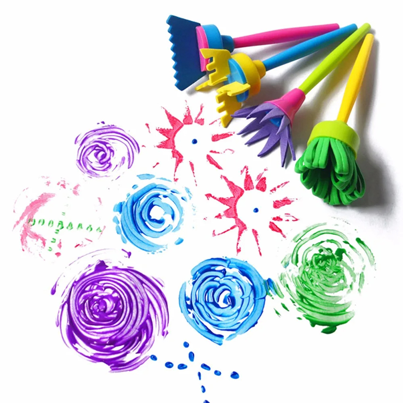 Bulk Painting Sponge & Brush B - Art Craft Workshop ulasan dan harga
