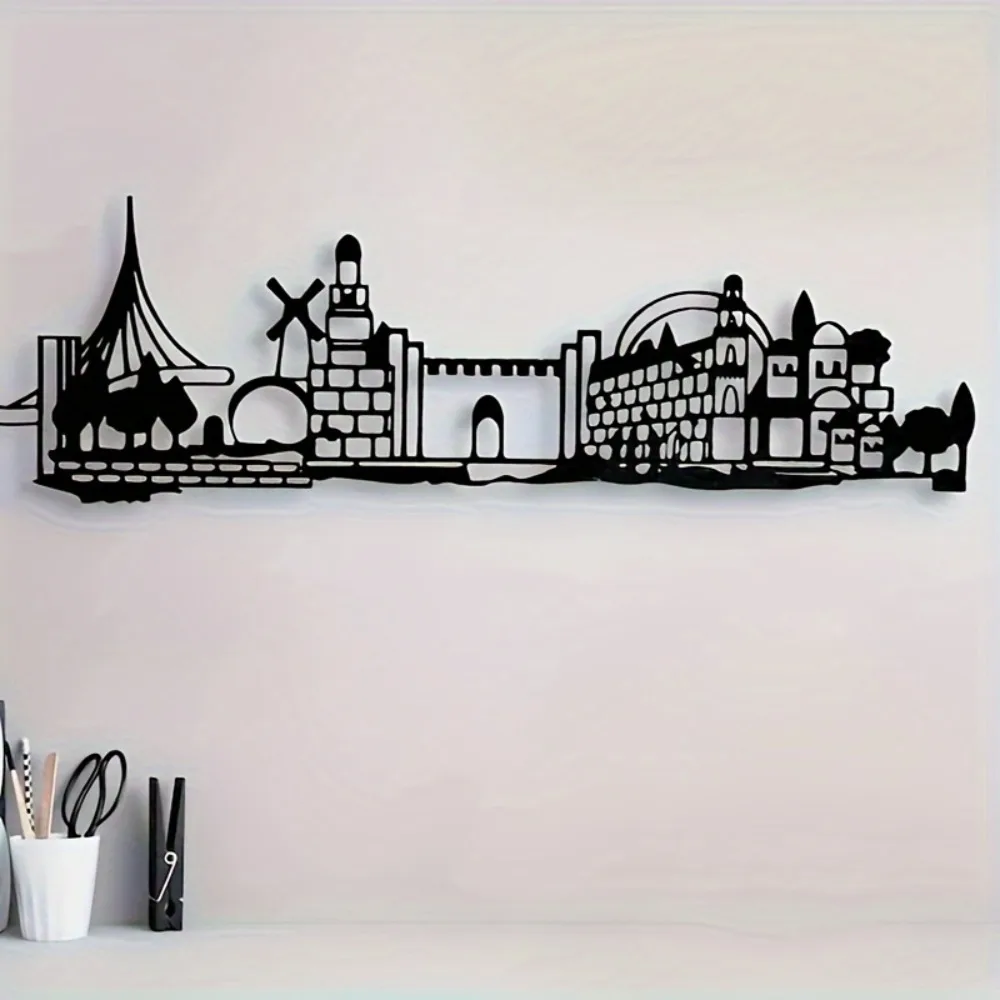 CIFBUY Iron Wall Art Jerusalem - Art & Craft On Wild Animals For Preschoolers ulasan dan harga