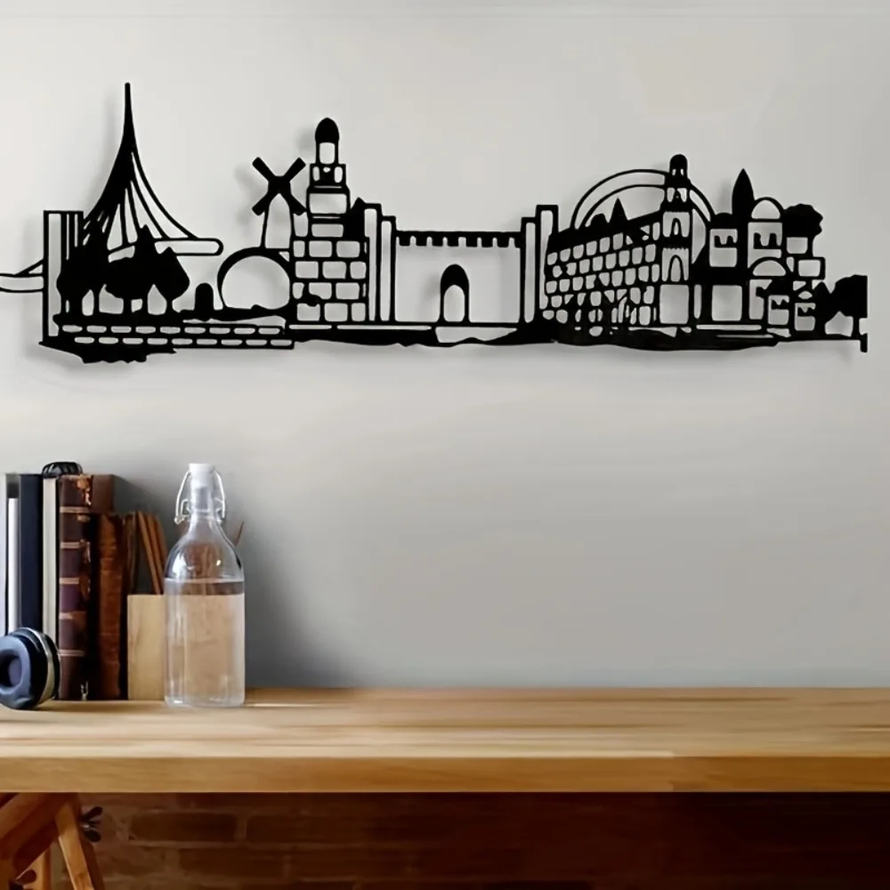 CIFBUY Iron Wall Art Jerusalem - Art & Craft On Wild Animals For Preschoolers ulasan dan harga