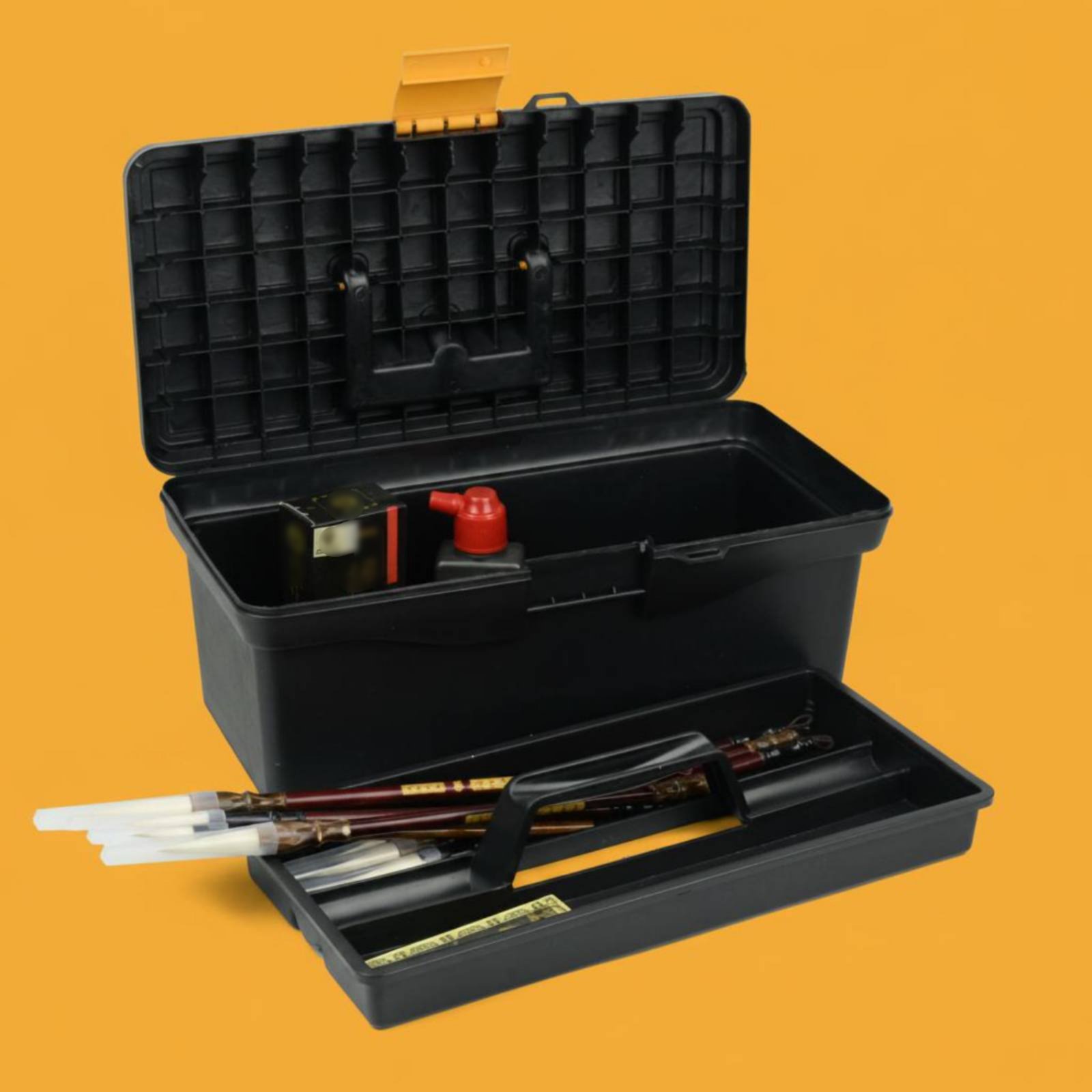 Art Supply Box Hard Shell Craf - Art Craft Workshop ulasan dan harga