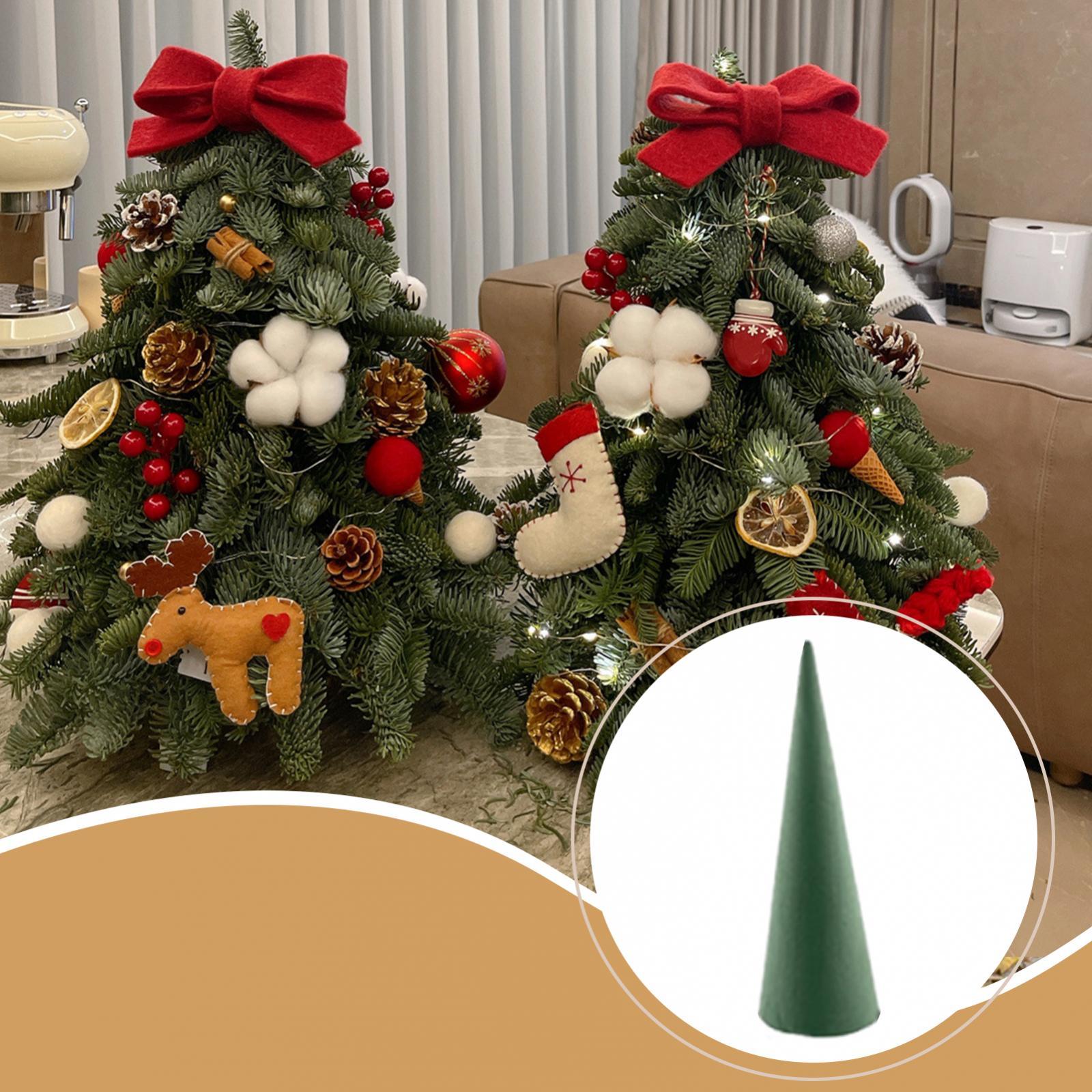 Floral Christmas Tree Cone Ver - Art Craft For Christmas ulasan dan harga